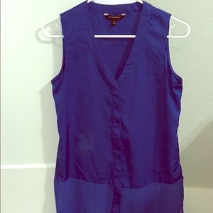 Basic Royal Blue Work Blouse